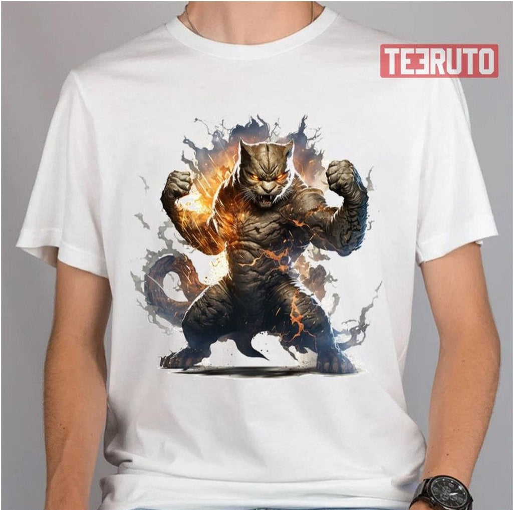 Balrog Cat Game Design Unisex T-Shirt