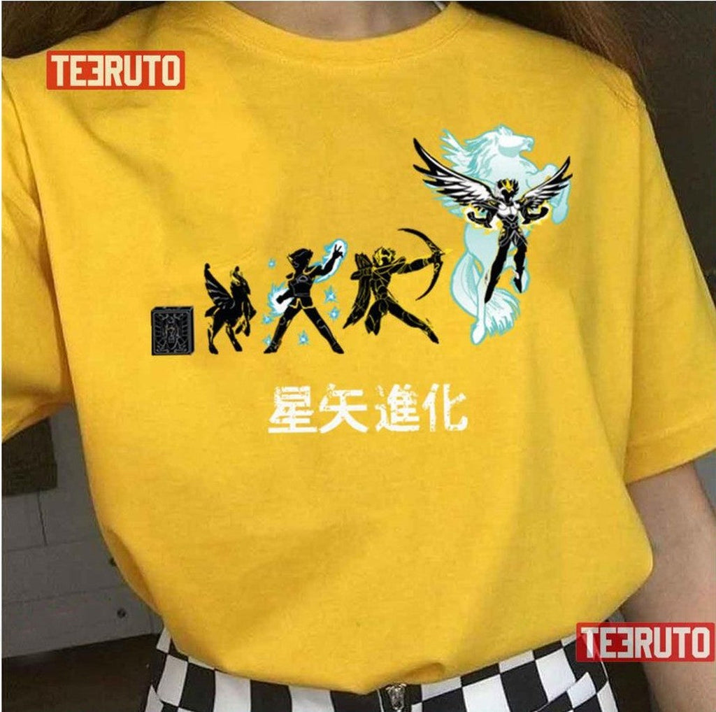 Seiya Evolution Knights Of The Zodiac Unisex T-Shirt