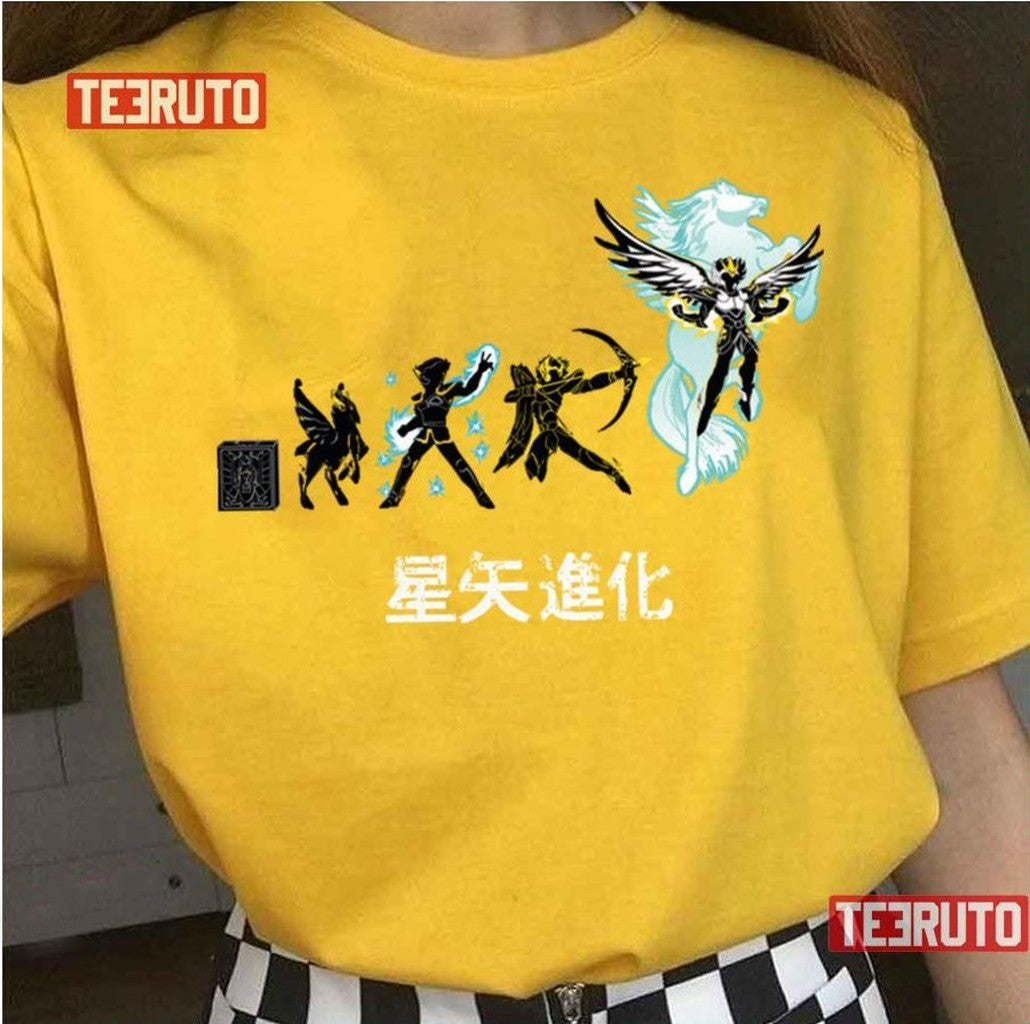Seiya Evolution Knights Of The Zodiac Unisex T-Shirt