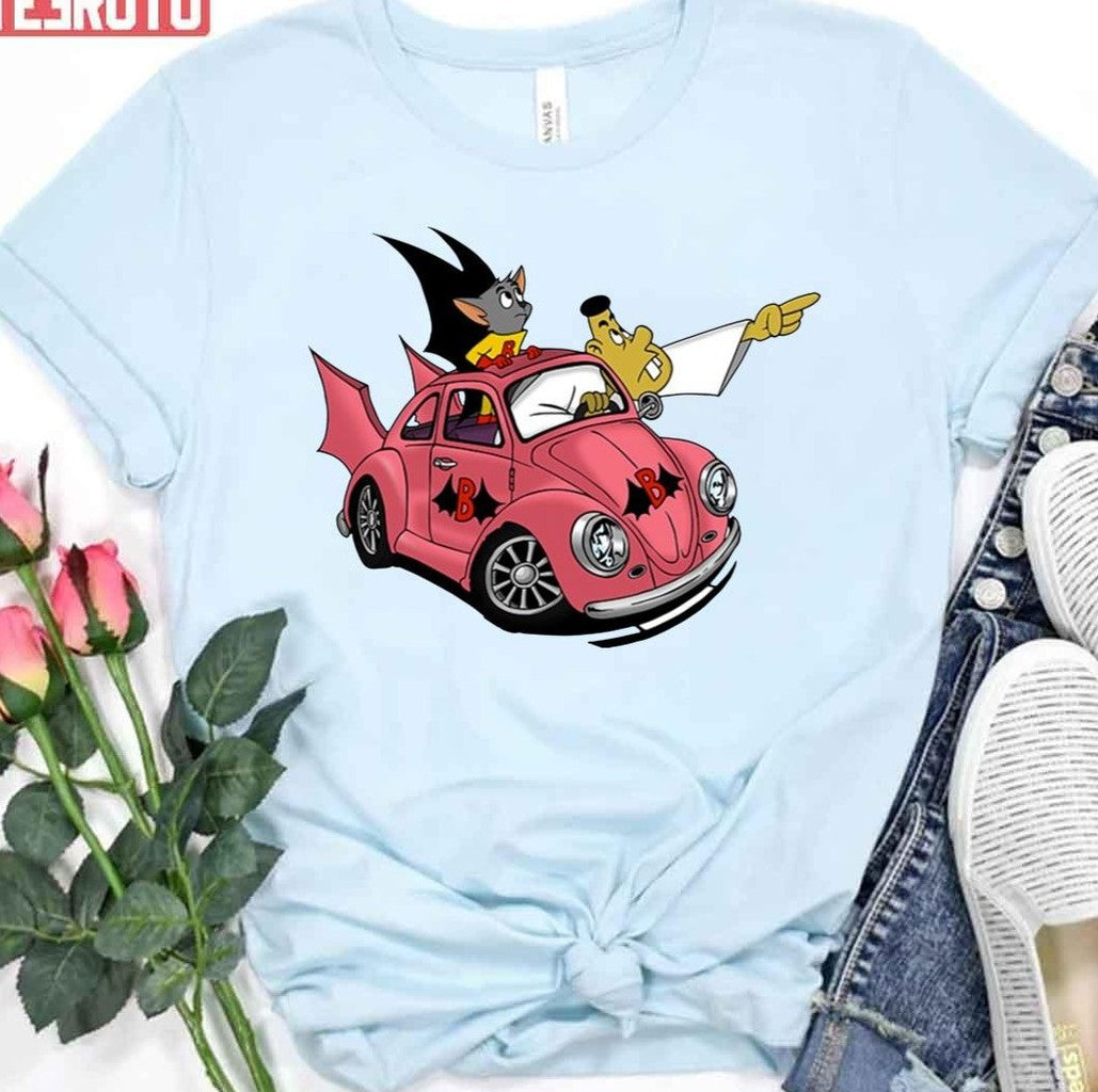 Batcar Funny Cartoon Batfink Unisex T-Shirt