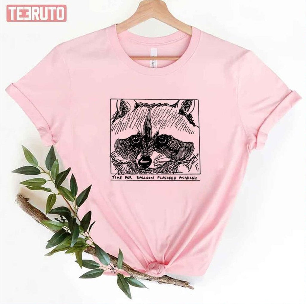 Raccoon Flavored Anarchy Unisex T-Shirt