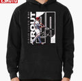 Baseballer Mike Trout Stretch Unisex Hoodie