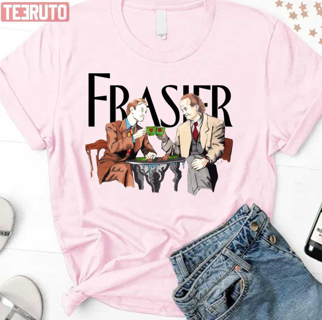 The Frasier Show Cartoon Design Unisex T-Shirt