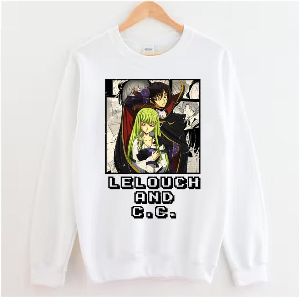Anime Lelouch And Cc Code Geass Unisex Sweatshirt