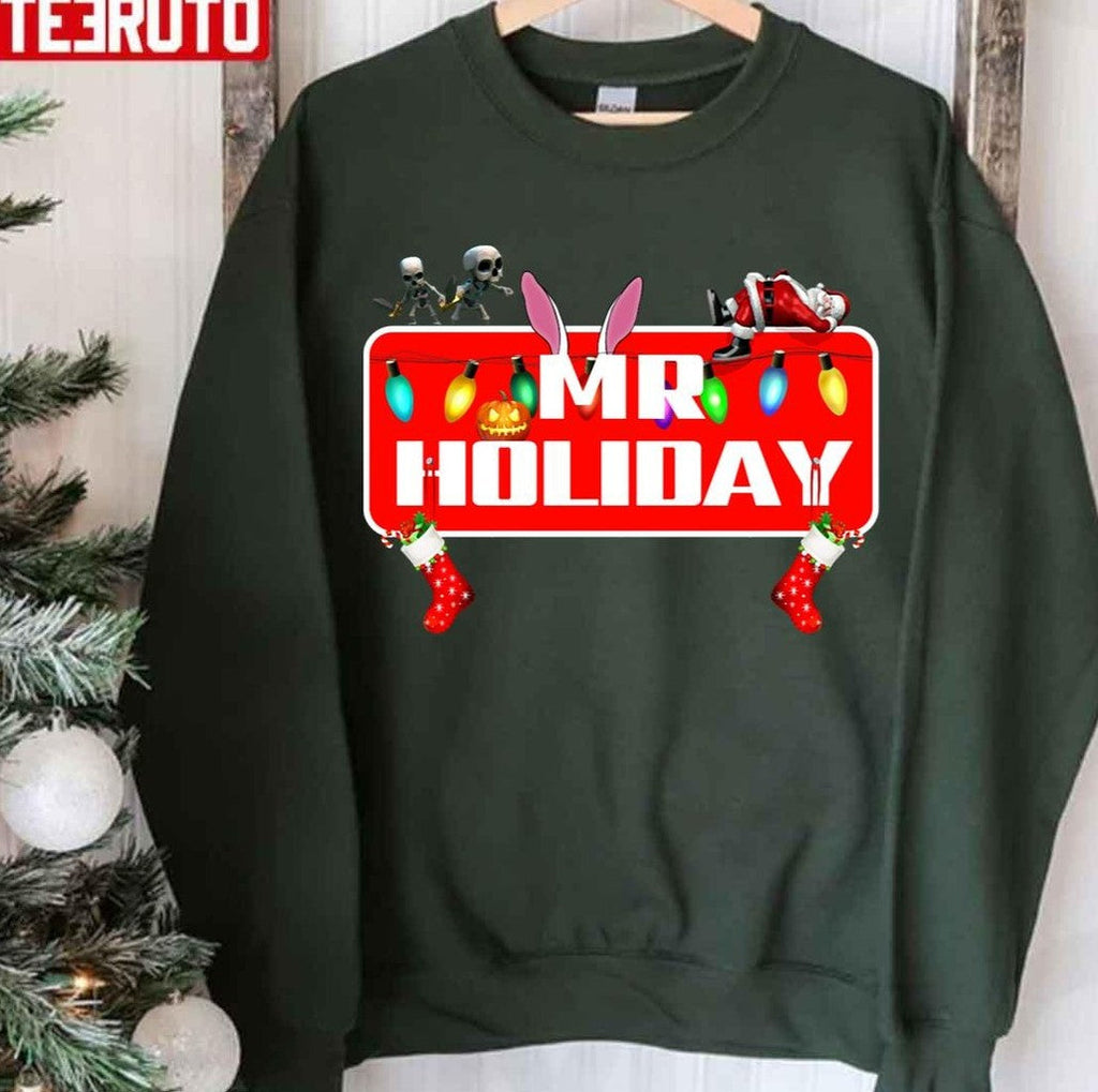 Mr Holiday 2023 Christmas Unisex Sweatshirt