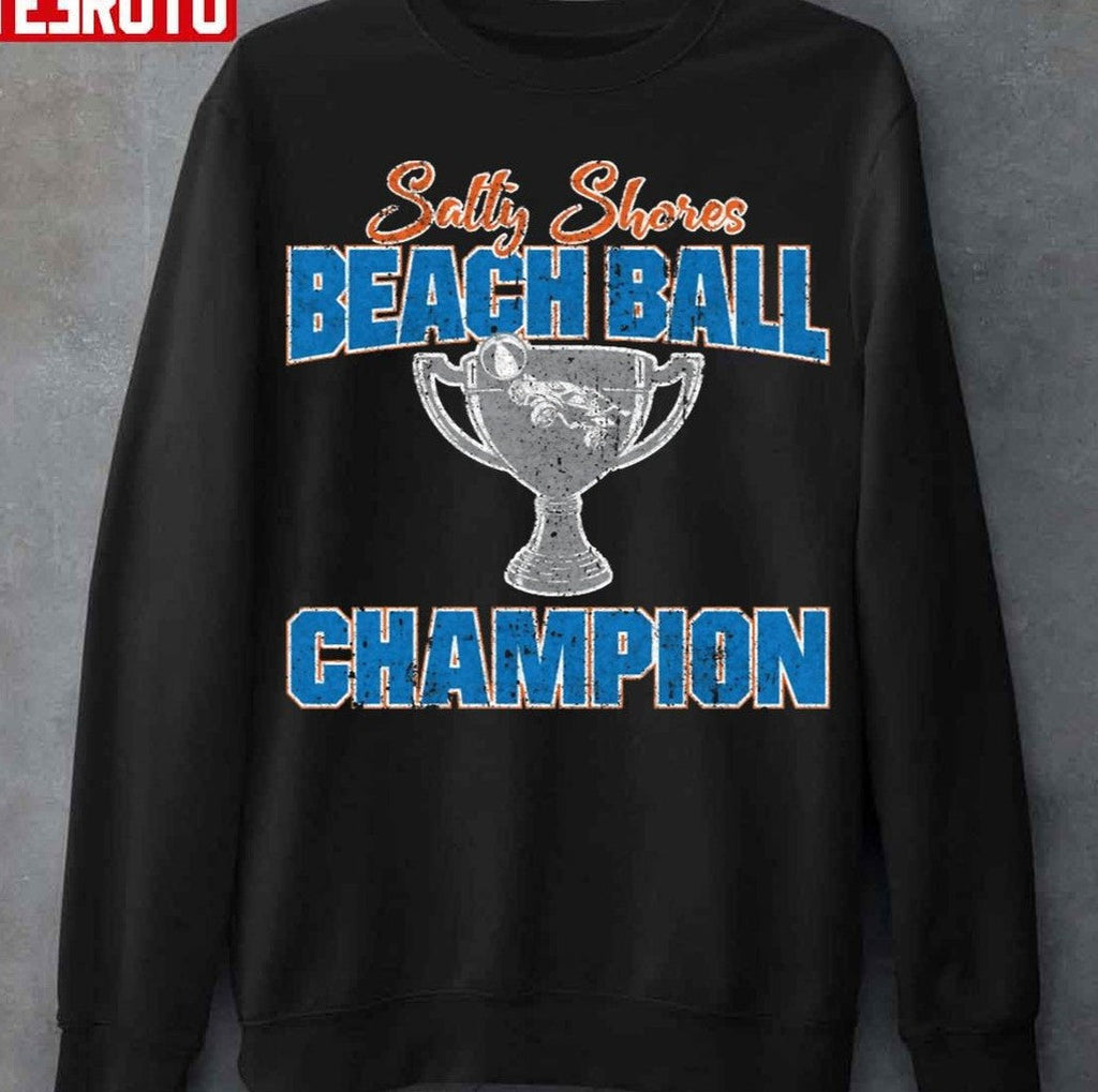 Salty Shores Beach Ball Champion Unisex T-Shirt