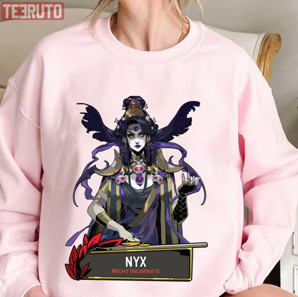 Nyx Night Incarnate Hades Game Unisex Sweatshirt