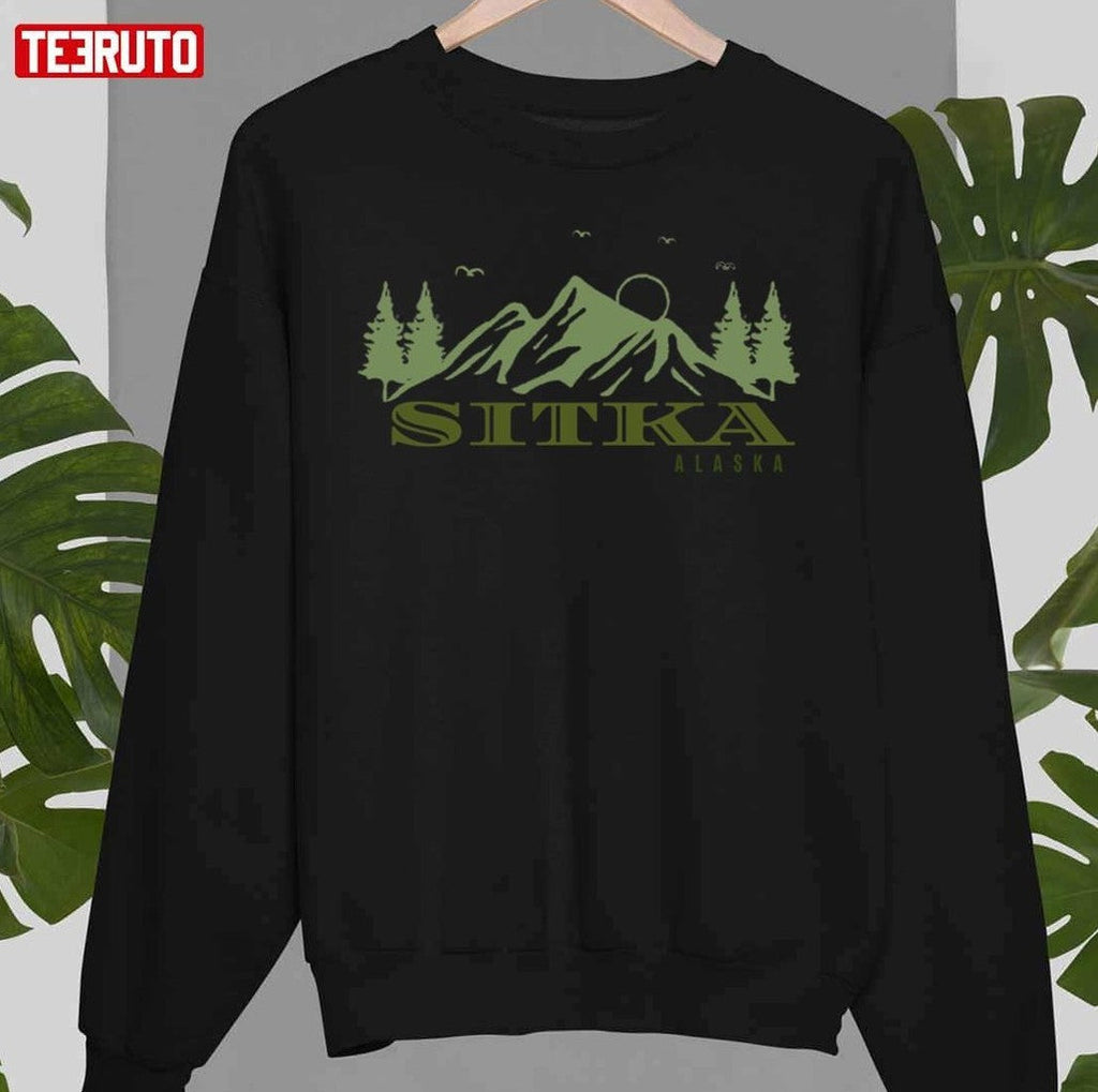 Sitka Alaska Mountain Unisex T-Shirt