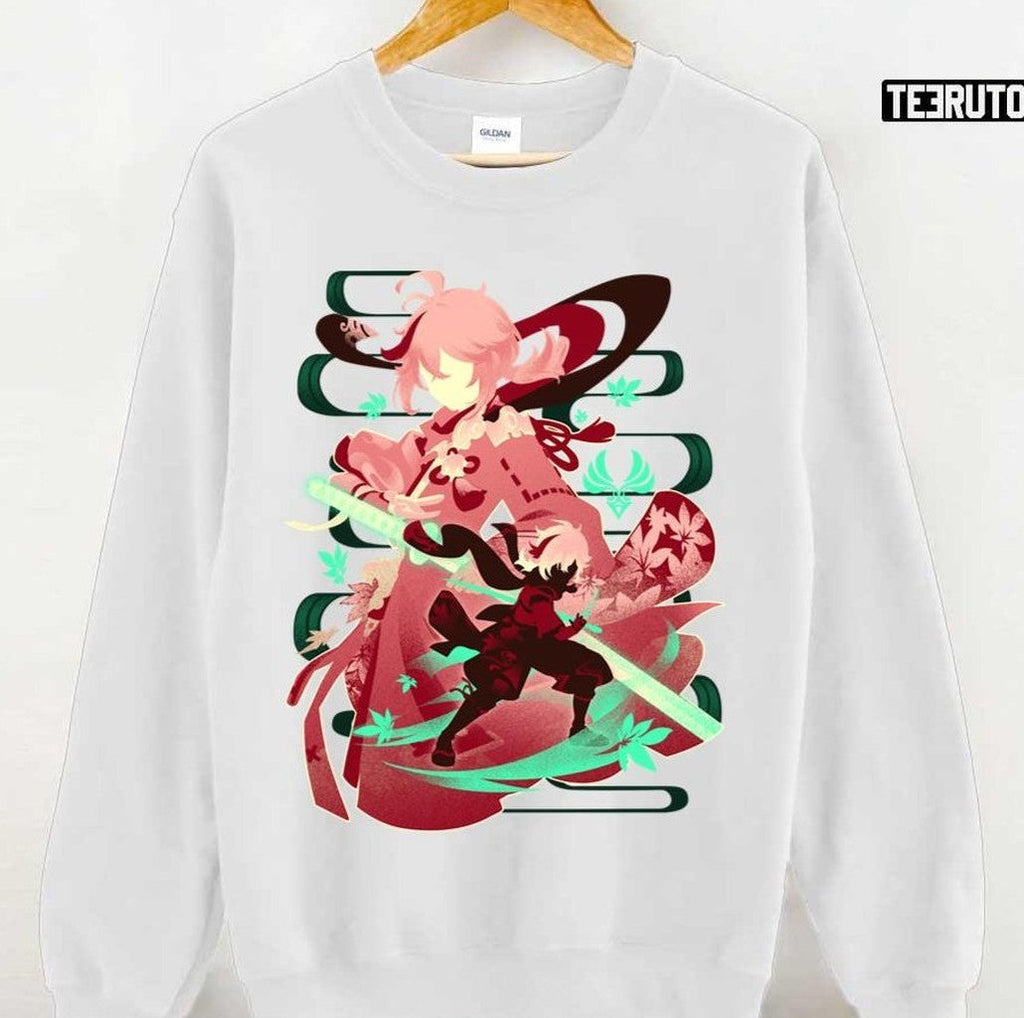 Scarlet Leaves Kazuha Genshin Impact Unisex T-shirt