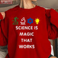 Science Is Magic That Works Sciencescience March Vintage National Science Day T- Unisex Sweatshirt