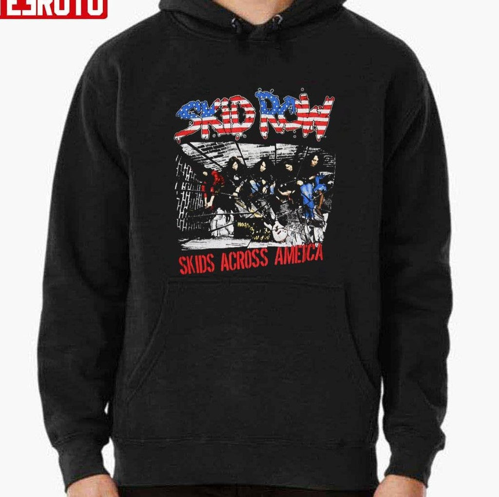 Skids Across America Skid Row Band Unisex T-Shirt
