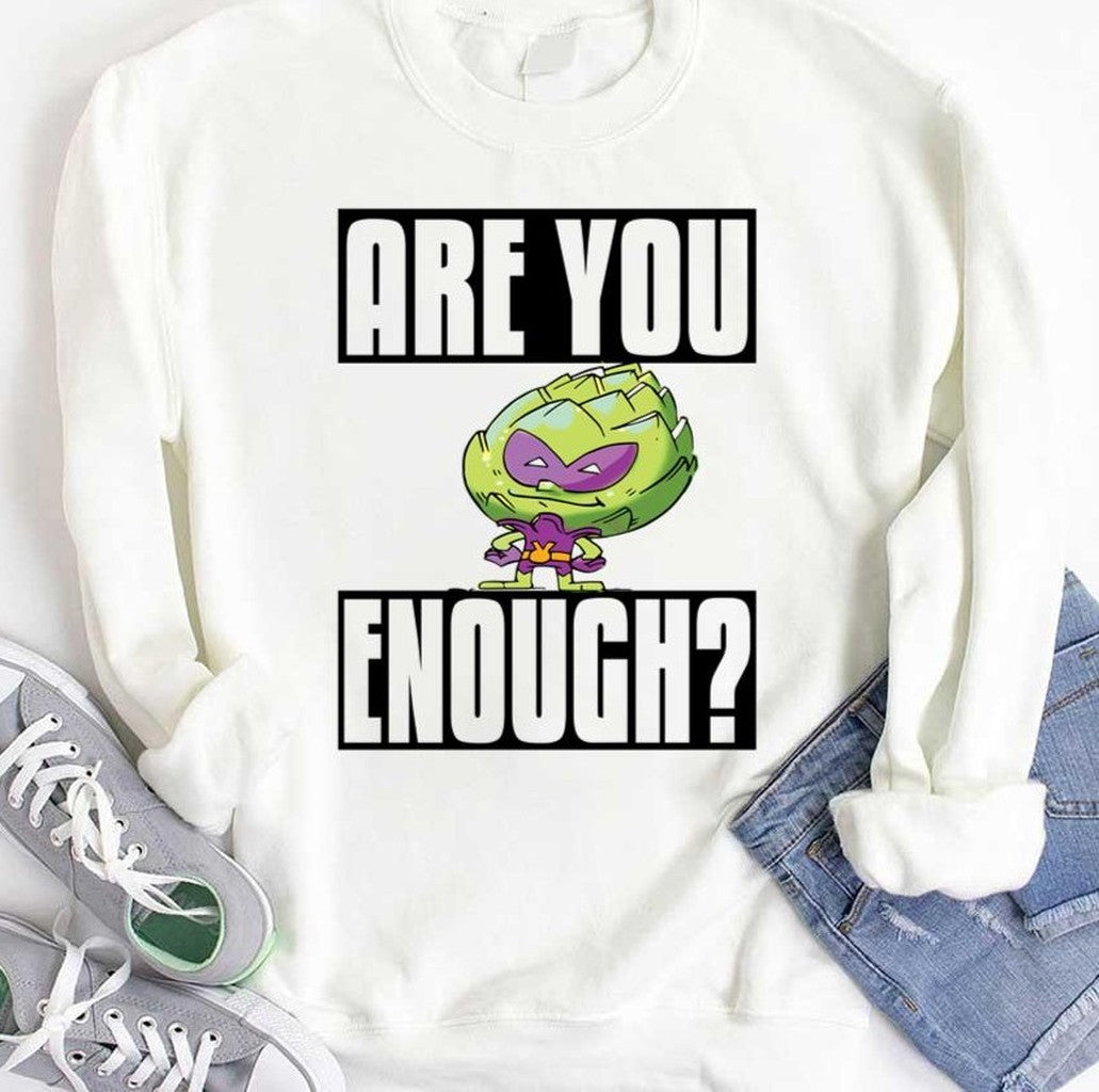 Artichoke Alien Are You Brave Enough Artichoke Unisex Hoodie