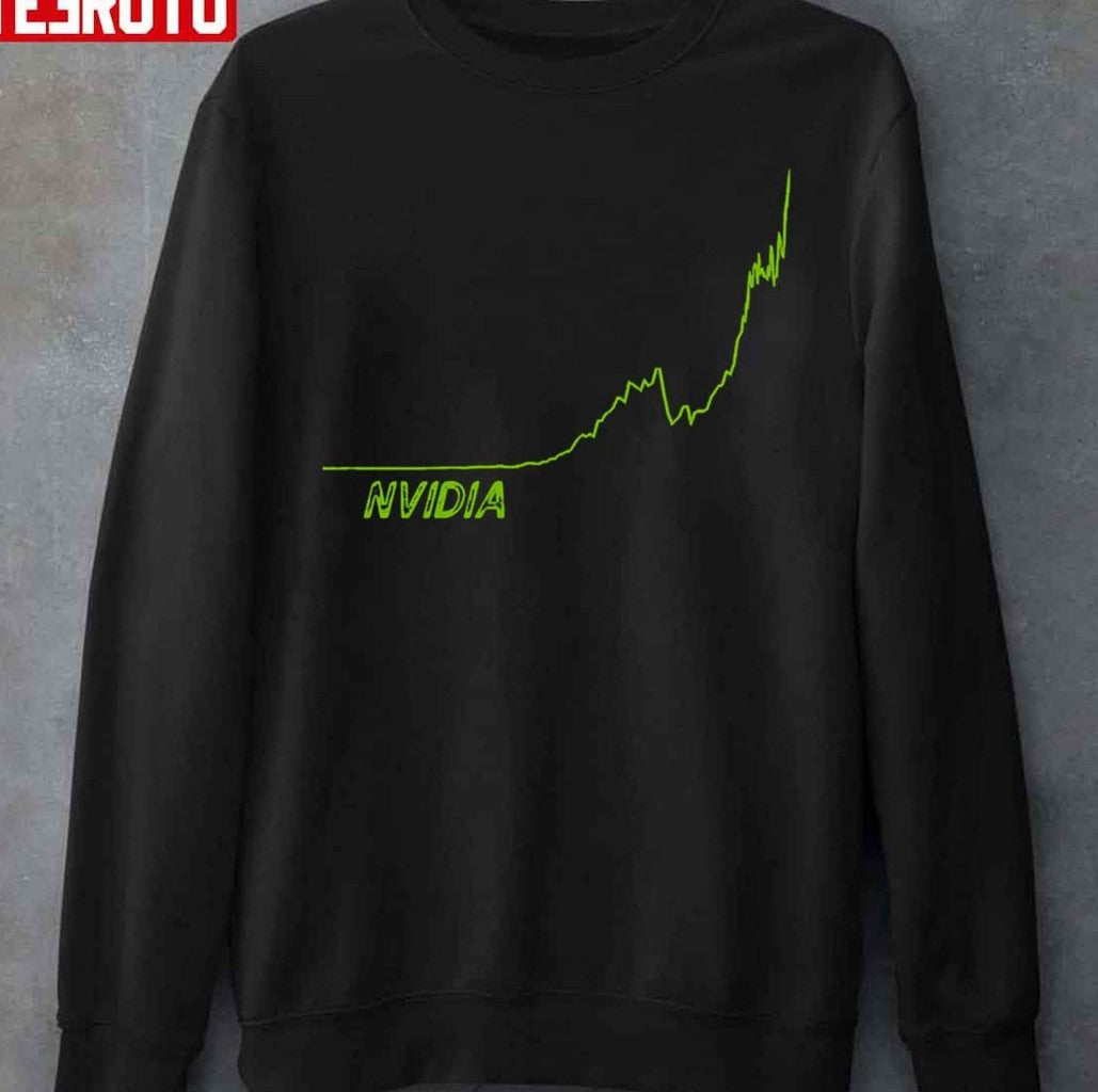 Nvidia Stock Graph Unisex T-Shirt