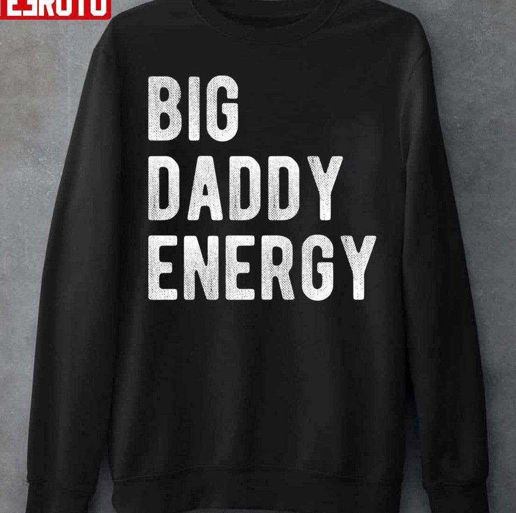 Big Daddy Energy Vintage Distressed Unisex T-Shirt