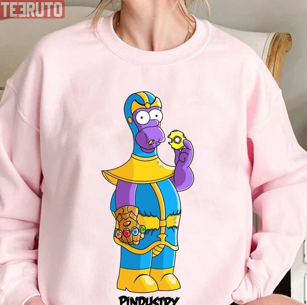 Thanos Homer Infinity War The Simpsons Unisex Sweatshirt