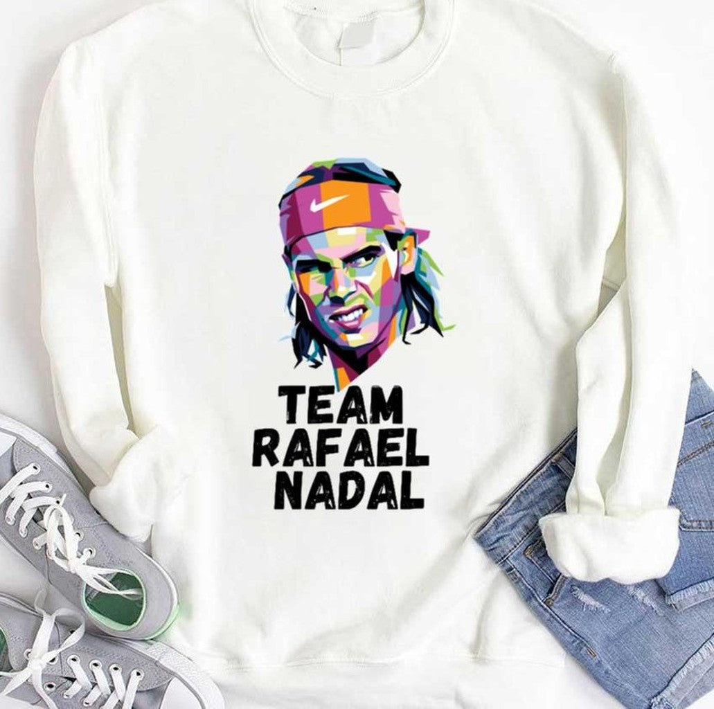 Team Rafael Nadal Vector Painting Unisex T-shirt