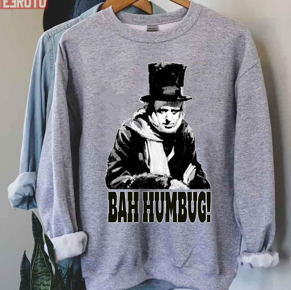 Bah Humbug Ebenezer Scrooge Unisex T-Shirt