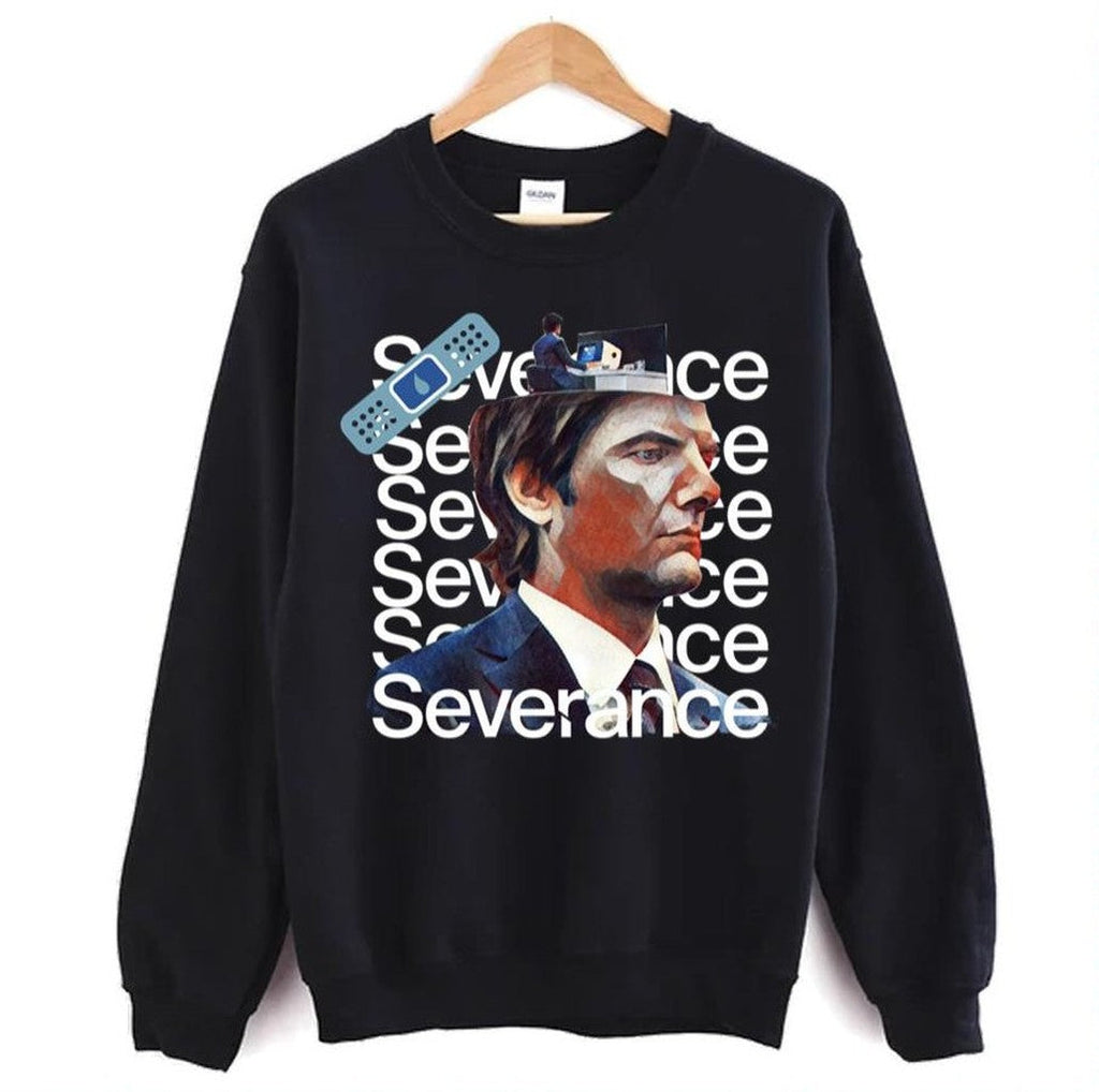 Badage Severance Illustration Movie Unisex Sweatshirt