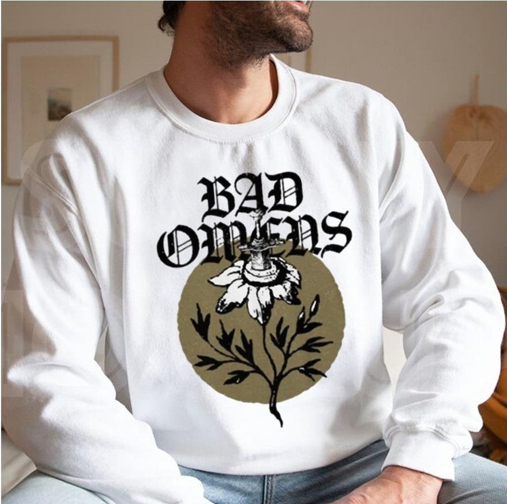 Bad Omens Glass Houses Sunflower Unisex Sweatshirt