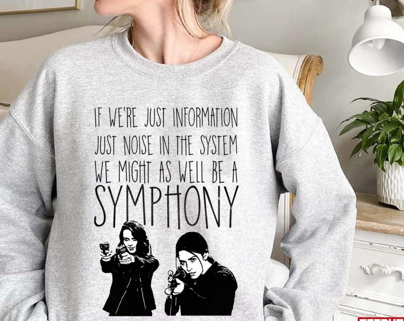 Root And Shaw Symphony Person Of Interest Unisex Sweatshirt