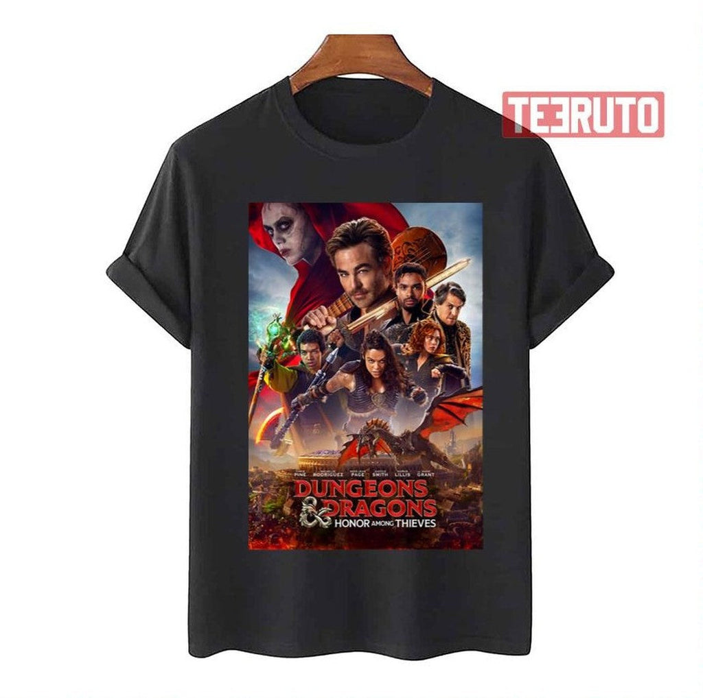 2023 Movie Dungeons And Dragons Honor Among Thieves Unisex T-Shirt