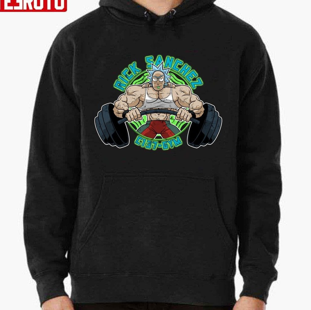 Rick Sanchez C137 Gym Unisex Hoodie