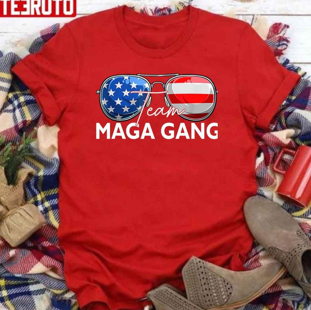 Pro Trump Patriot Team Maga Gang Unisex Sweatshirt
