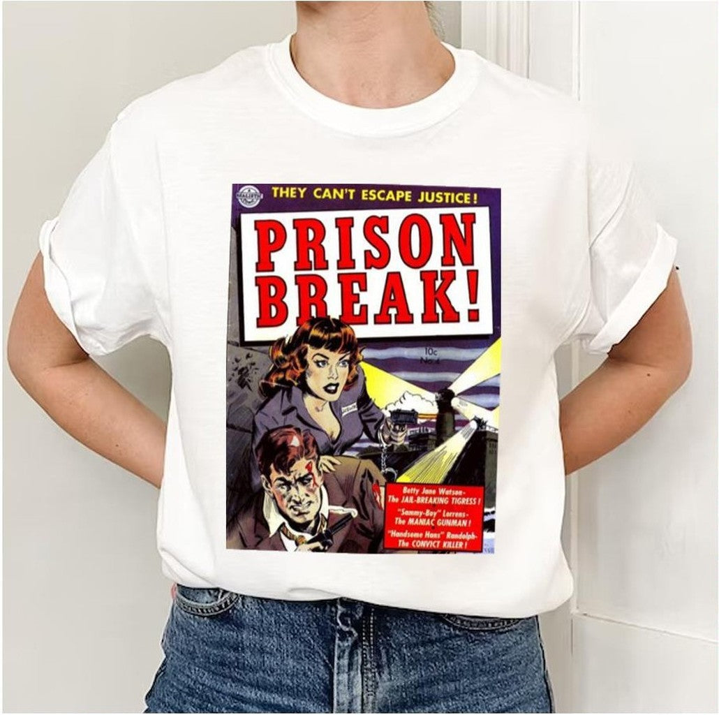 Prison Break 004 Inc Fixed Comic Cover Unisex Sweatshirt