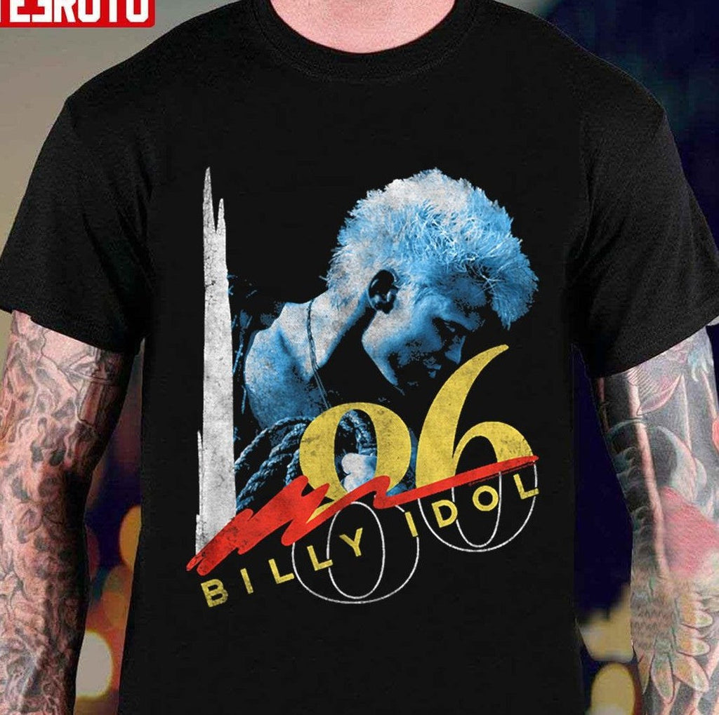 Billy Idol '86 Tempik Vintage Unisex T-Shirt