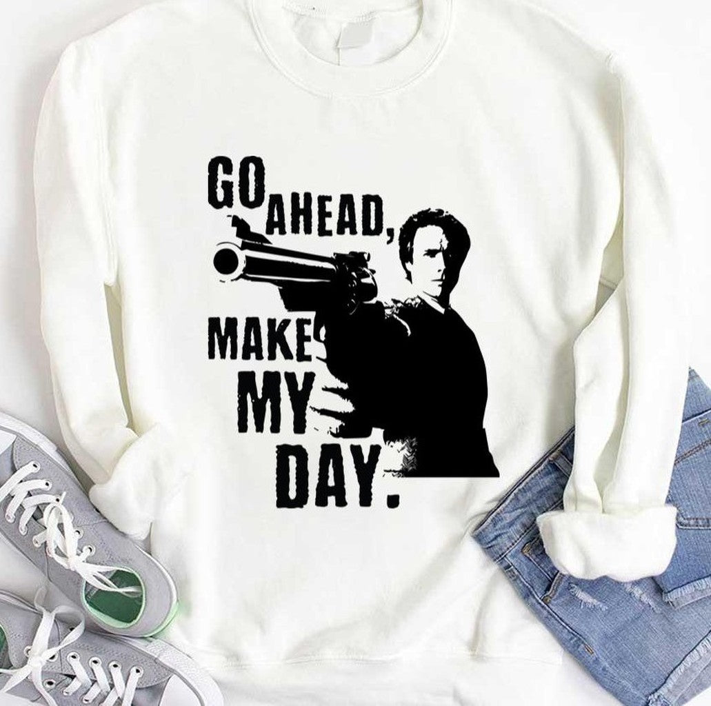 Sudden Impact Go Ahead Make My Day Clint Eastwood Unisex T-shirt