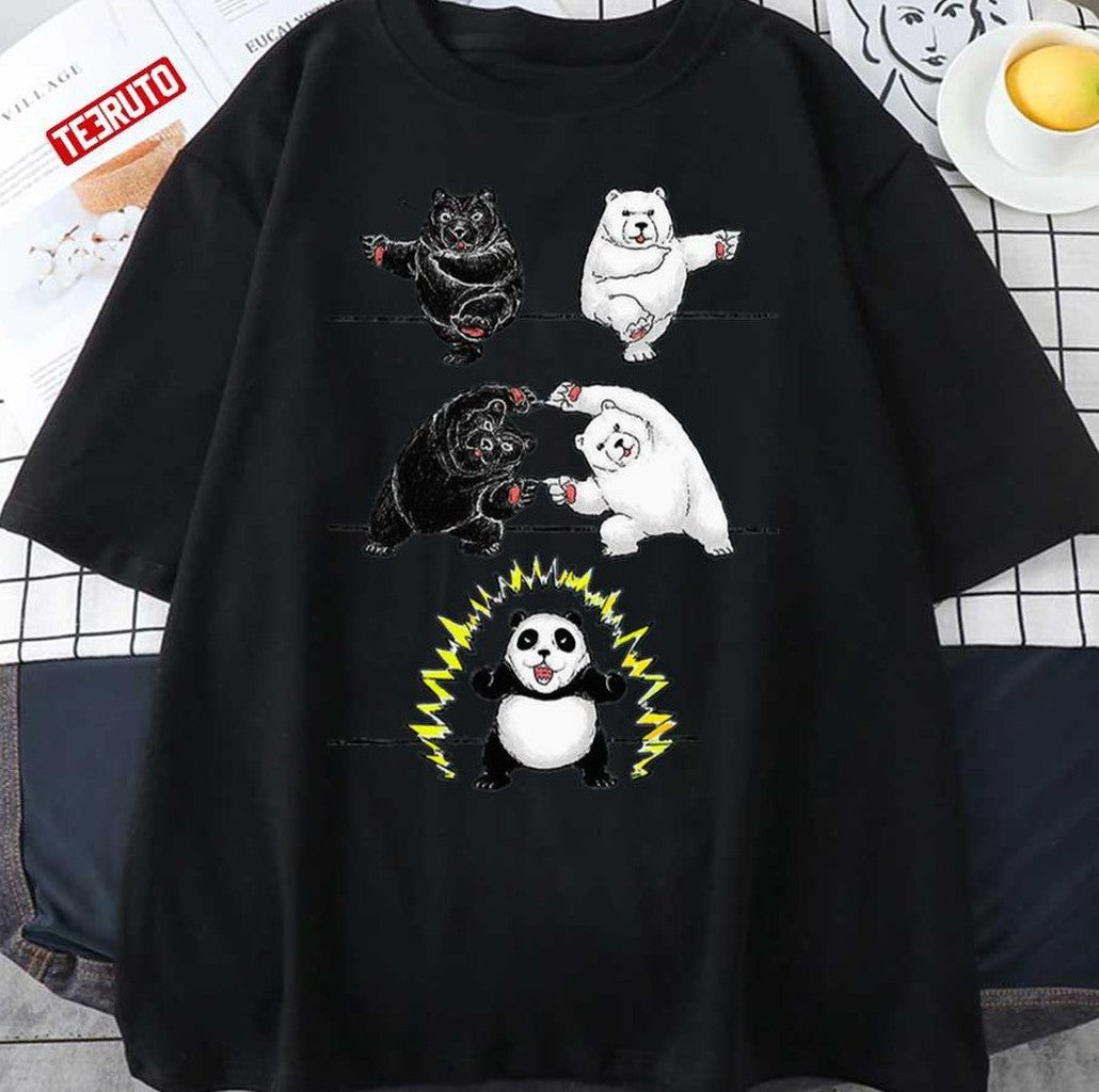 Panda Fusion Fullmetal Alchemist Fusion Unisex T-shirt