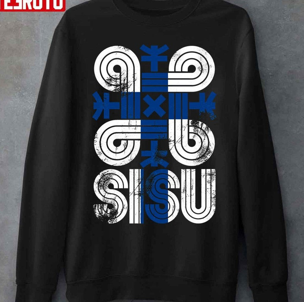 Sisu Finnish Symbol Of Protection Rune Unisex T-Shirt