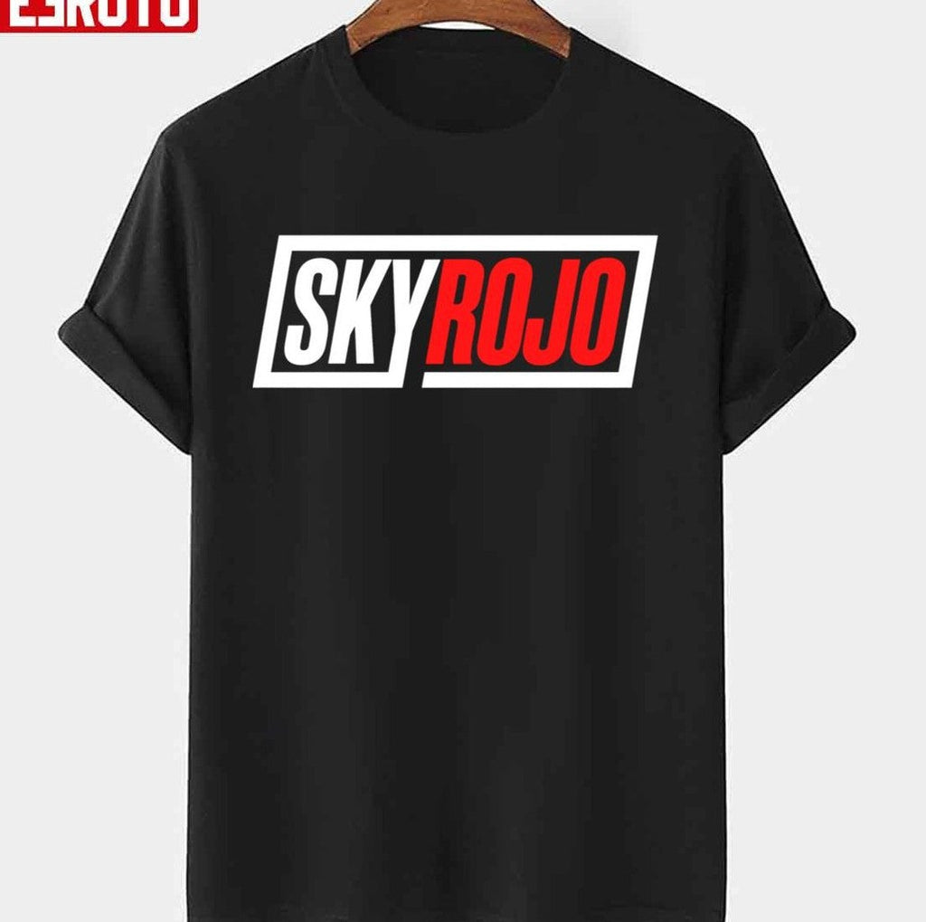 Sky Rojo Logo Title Unisex T-Shirt