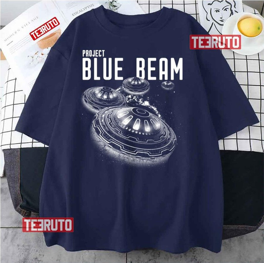 Project Blue Beam Ufo Alien Invasion Psyop Unisex T-Shirt