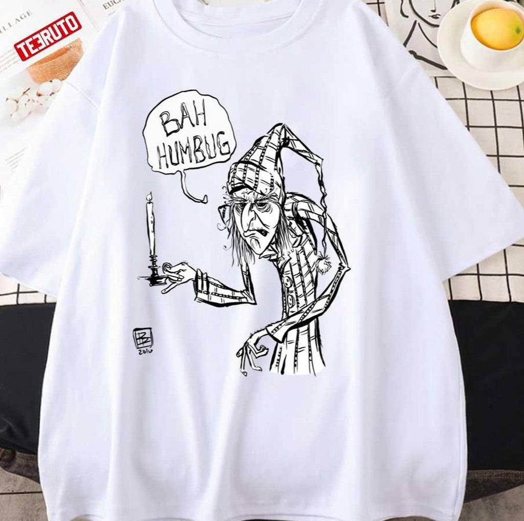 Bah Humbug Christmas Icon Scrooge Bah Unisex Sweatshirt