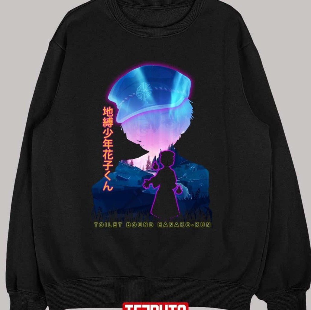 Silhouette Toilet Bound Hanako Kun Jibaku Shounen Hanako Kun Unisex T-Shirt