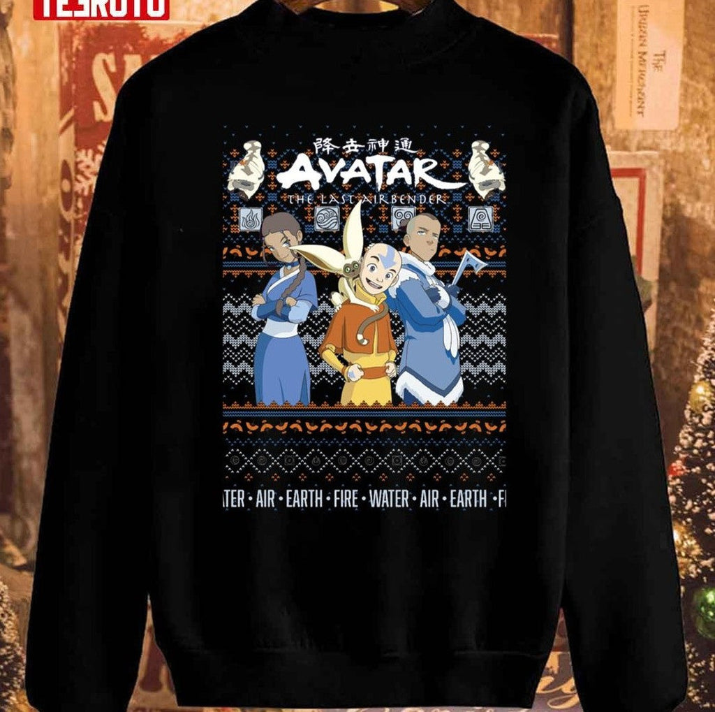 Avatar The Last Airbender Christmas Sweatshirt