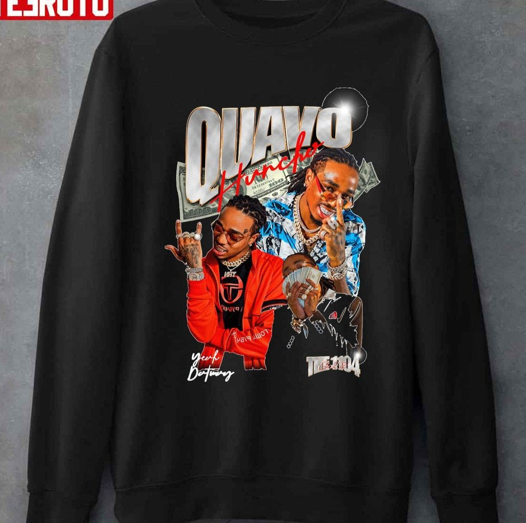 Quavo Huncho Bootleg American Rapper Musician Unisex T-Shirt