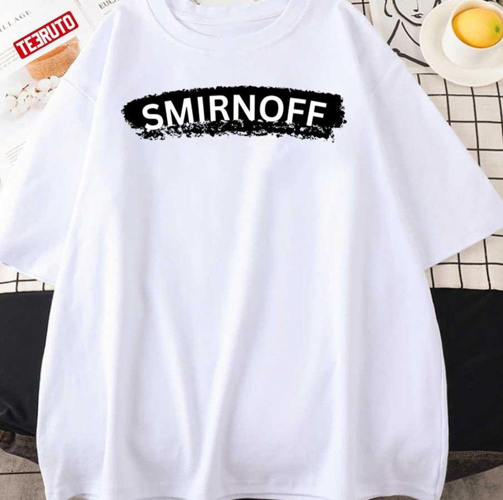 Smirnoff Black Logo Typography Unisex Sweatshirt