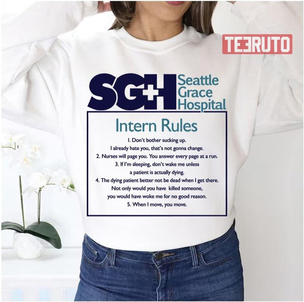 Seattle Grace Hospital Grey's Anatomy Unisex Sweatshirt