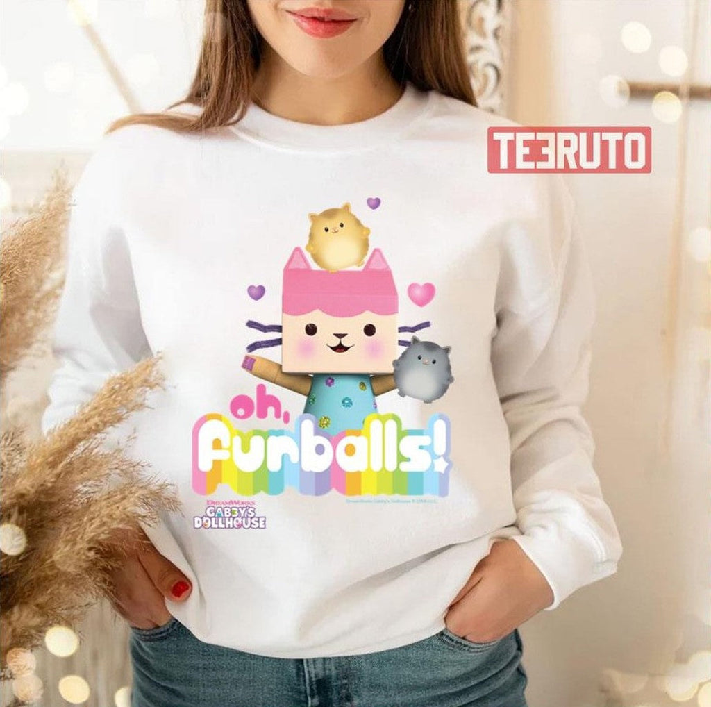 Baby Box Cat Oh Furballs Gabby's Dollhouse Unisex T-Shirt