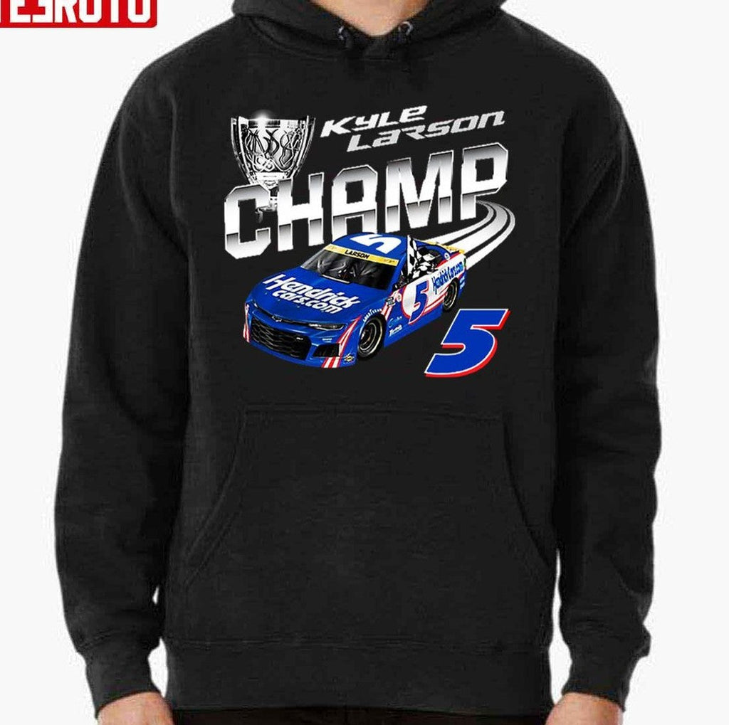 Racing Cup Number 5 Kyle Larson Unisex Hoodie