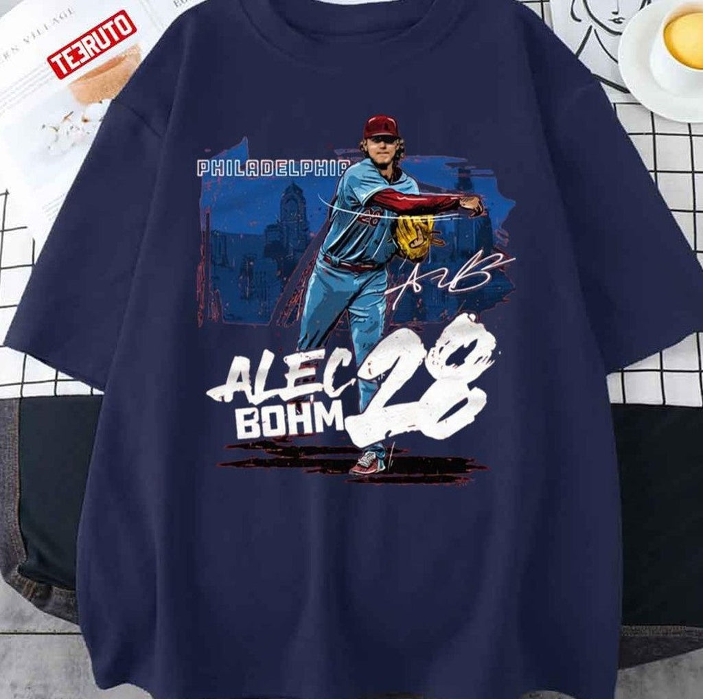 Number 28 Player Philadelphia Phillies Alec Bohm Unisex Sweatshirt