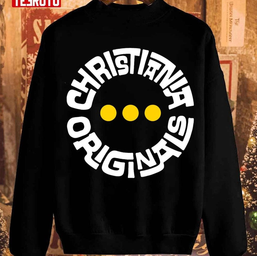 Bevar Christiania Flag Of Freetown Unisex Sweatshirt