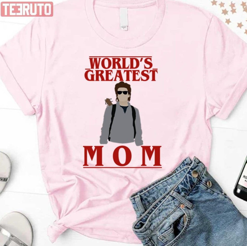 Steve Harrington World's Greatest Mom Unisex T-Shirt