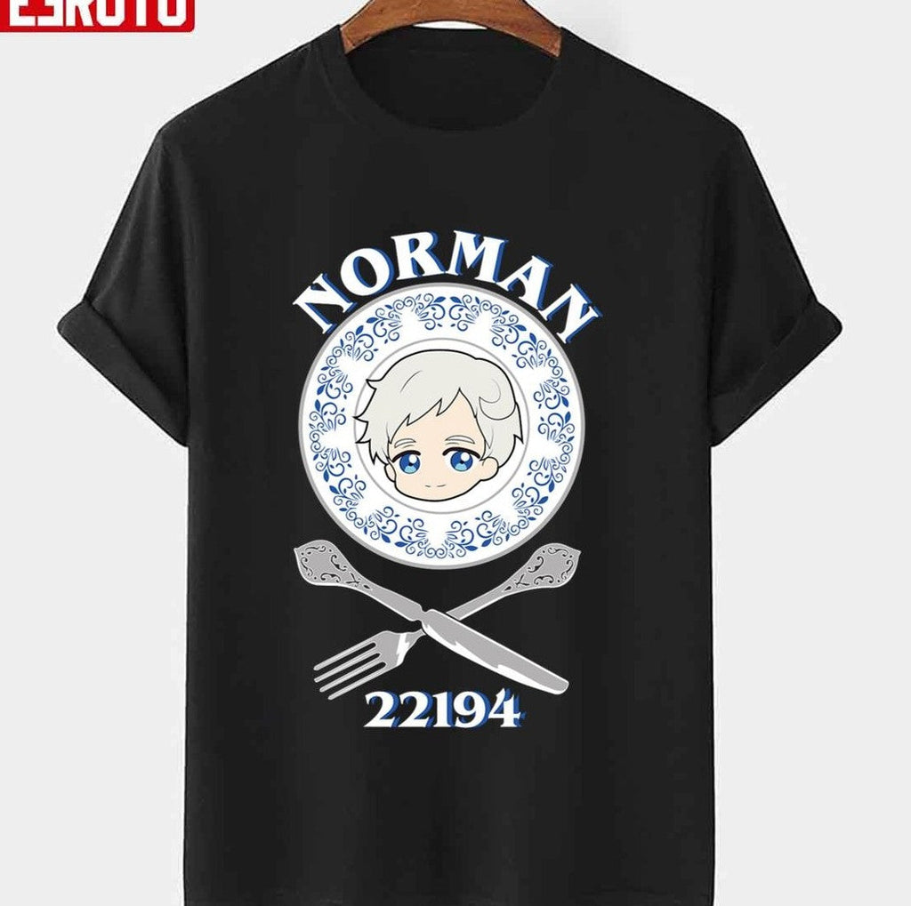 22194 The Promised Neverland Norman Chibi Unisex T-shirt