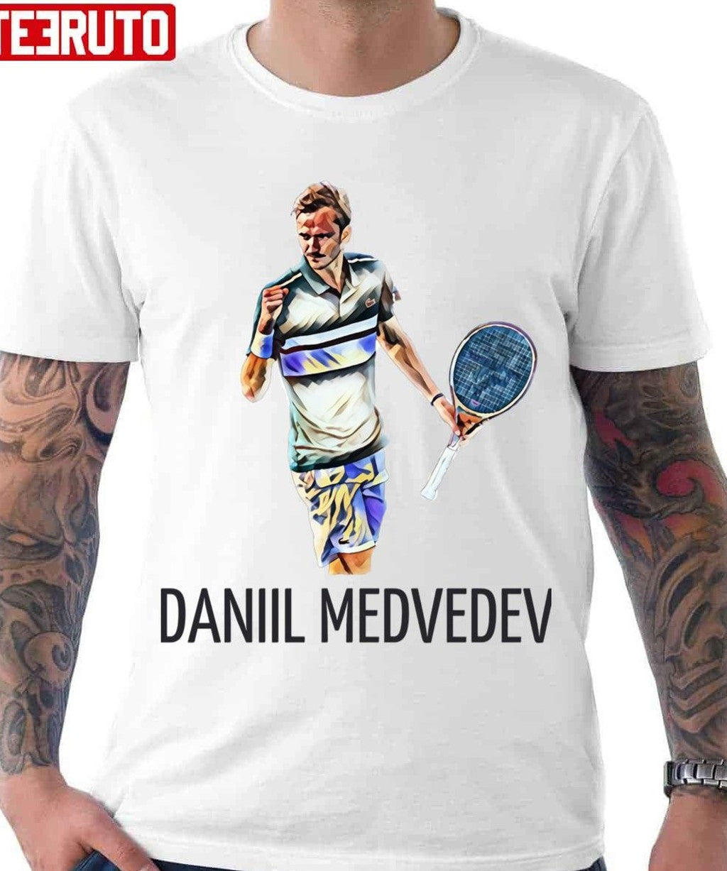 Russian Tennis Player Daniil Medvedev Unisex Hoodie