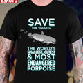 Save The Vaquita The World's Smallest Cutest And Most Endangered Porpoise Unisex T-Shirt