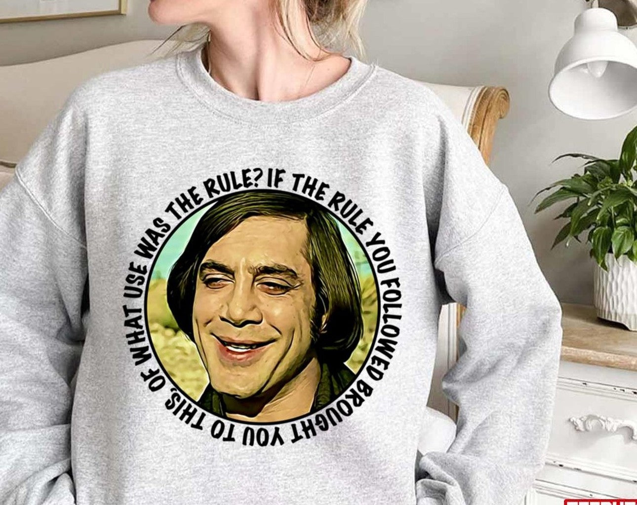 Anthony Chigurh Said If The Rule No Country For Old Men Unisex Sweatshirt