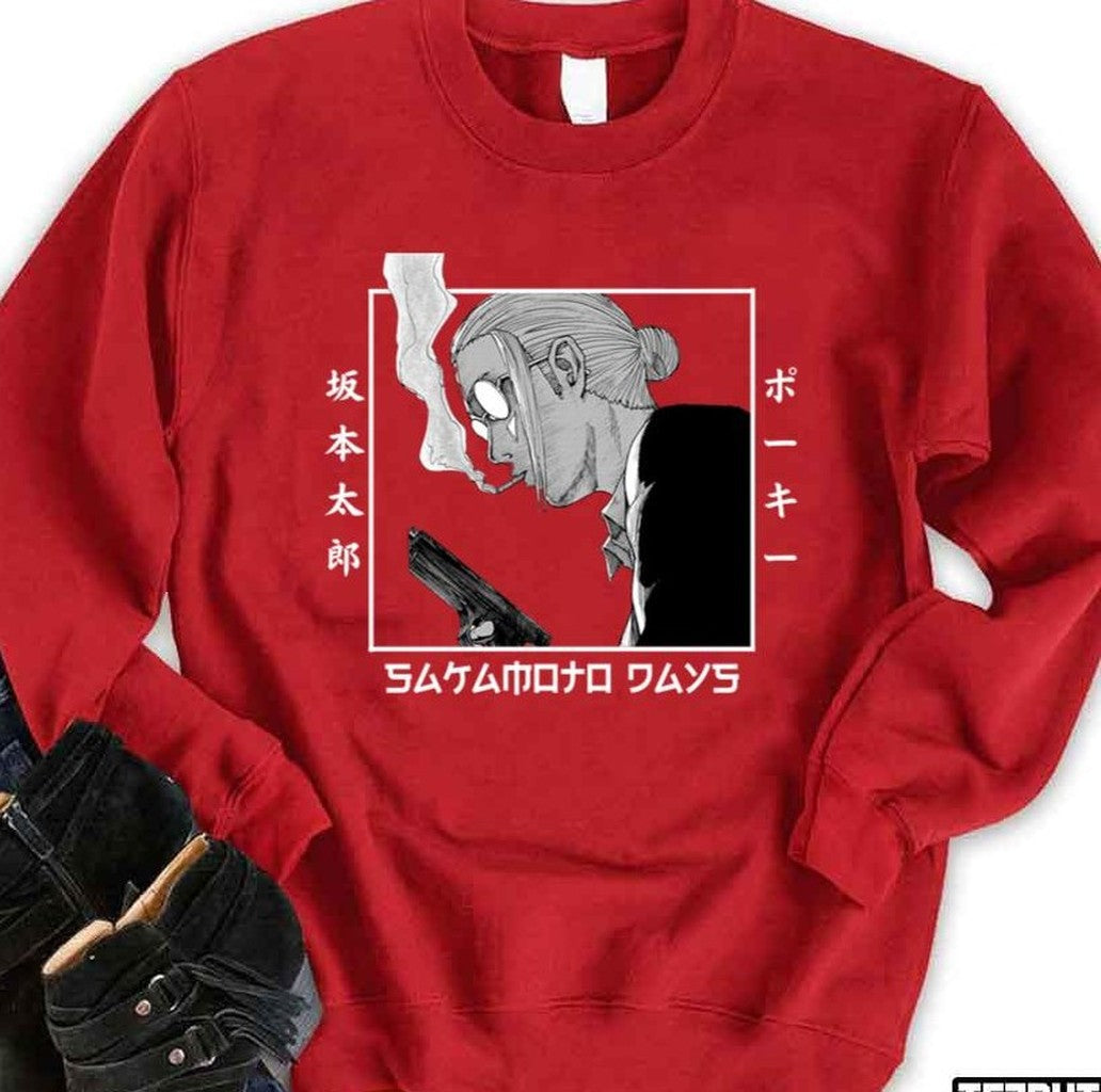 Assassin Taro Sakamoto Sakamoto Days In Japanese White Art Unisex T-Shirt